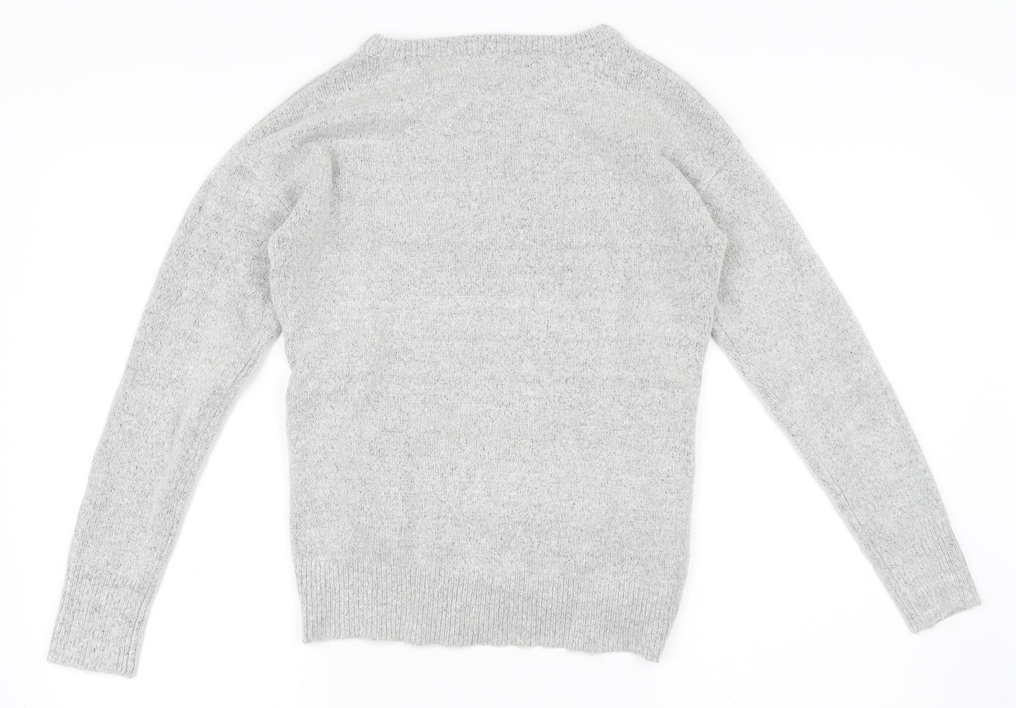 WOW Womens Grey   Pullover Jumper Size XS