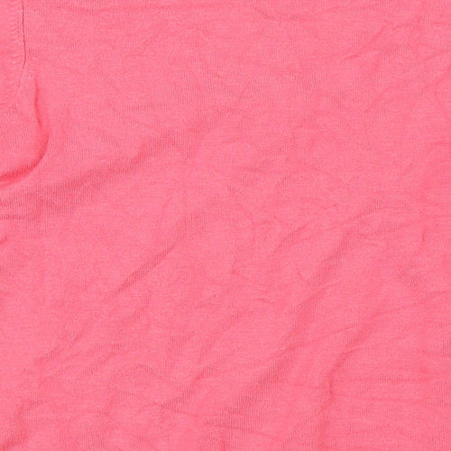 Marks and Spencer Womens Pink   Pullover Jumper Size 12  - Extra Stretch