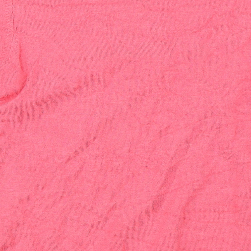 Marks and Spencer Womens Pink   Pullover Jumper Size 12  - Extra Stretch