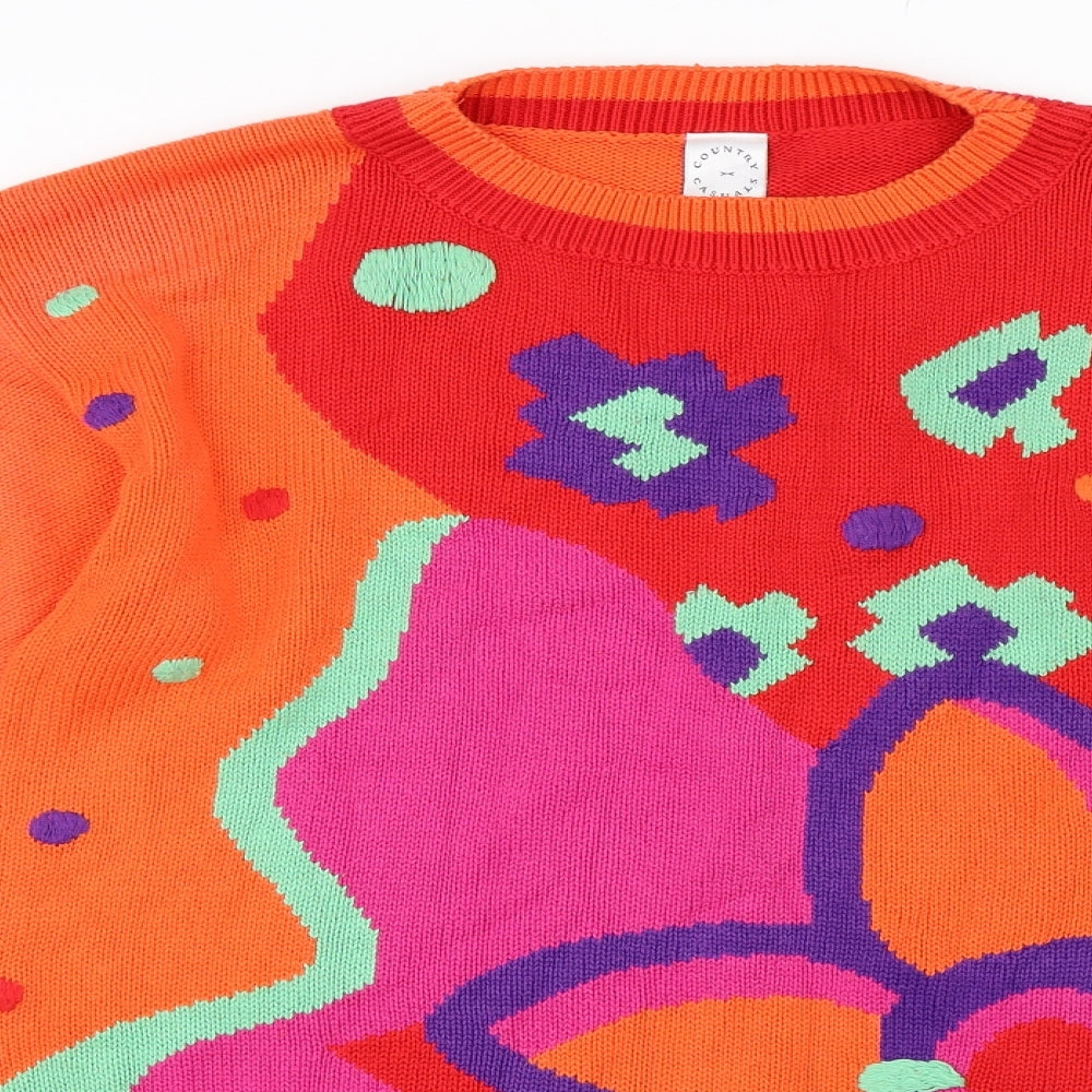 Country Casuals Womens Multicoloured   Pullover Jumper Size S
