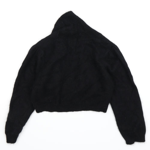 Monsoon Womens Black  Knit Shrug Jumper Size M
