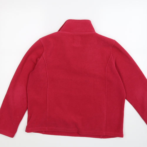 Crew Clothing Womens Pink  Fleece Jacket  Size 14