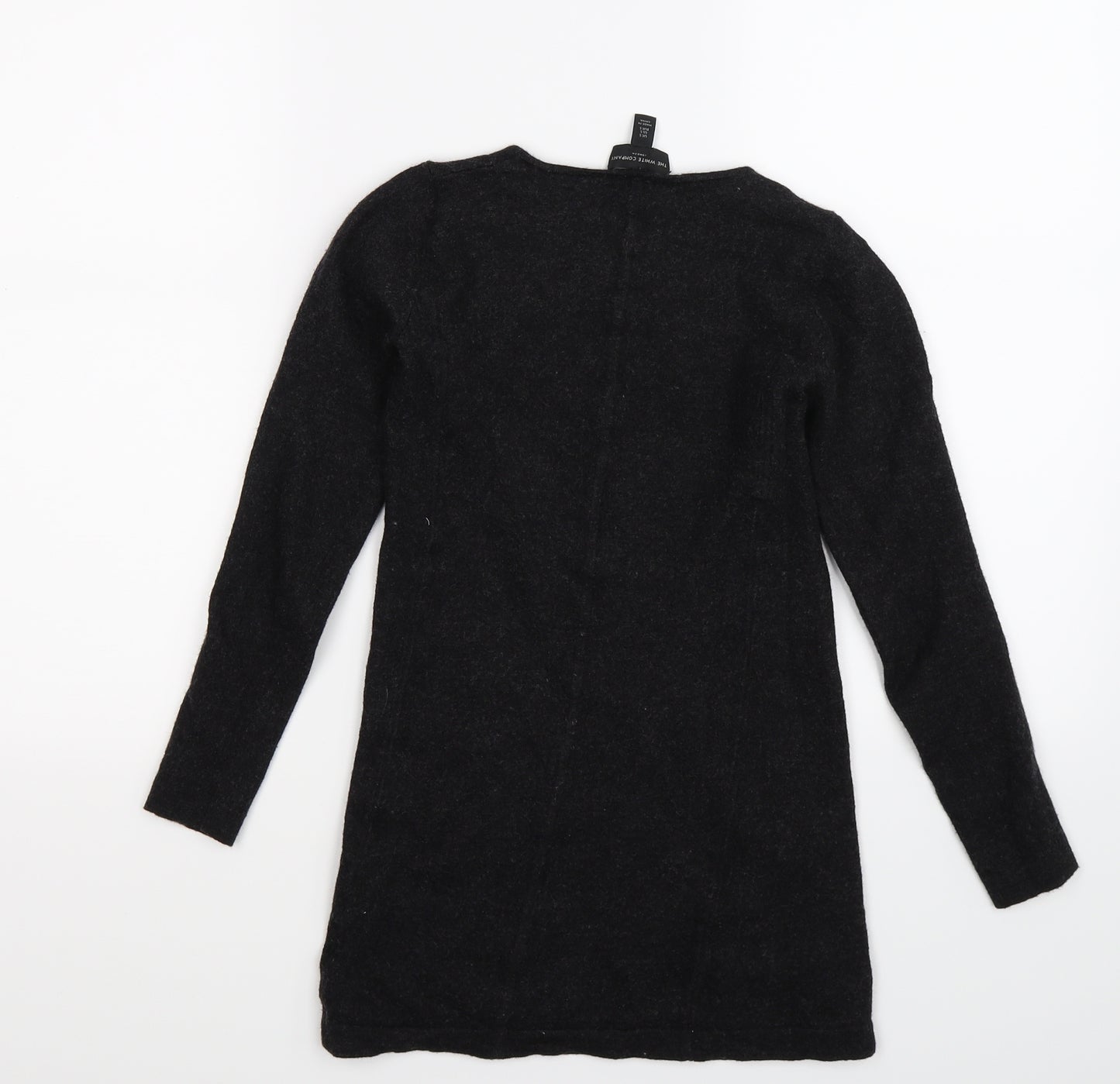 the white company Womens Grey  Knit Pullover Jumper Size S