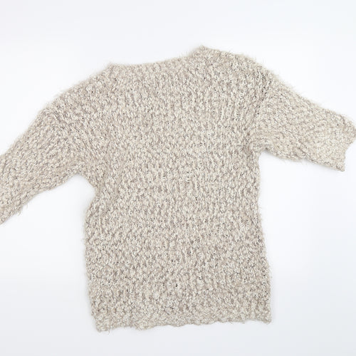 the originals Womens Brown  Knit Pullover Jumper Size M