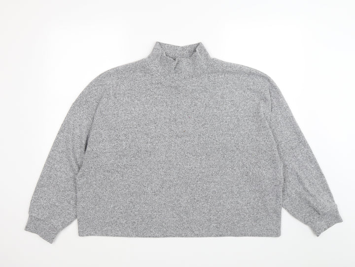 New Look Womens Grey   Pullover Jumper Size L