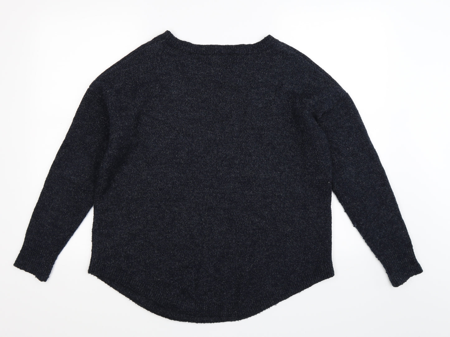 Monsoon Womens Blue  Knit Pullover Jumper Size M  - STARS