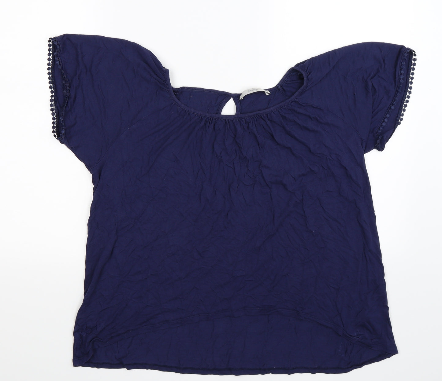 George Womens Blue   Tunic T-Shirt Size 14