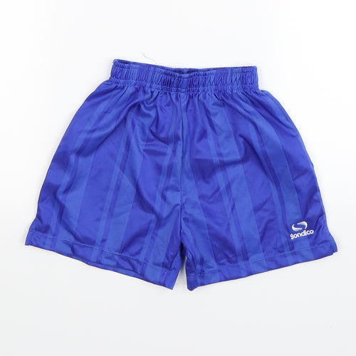 sondig Boys Blue Striped  Sweat Shorts Size 3-4 Years