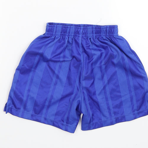 sondig Boys Blue Striped  Sweat Shorts Size 3-4 Years