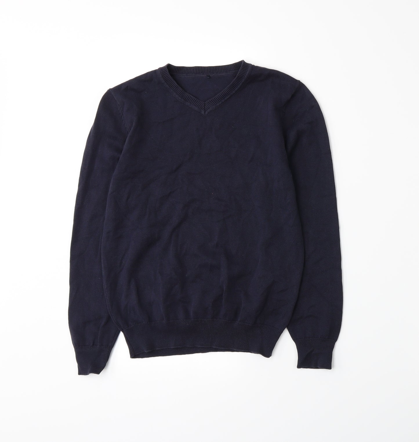 George Girls Blue  Knit Pullover Jumper Size 9-10 Years