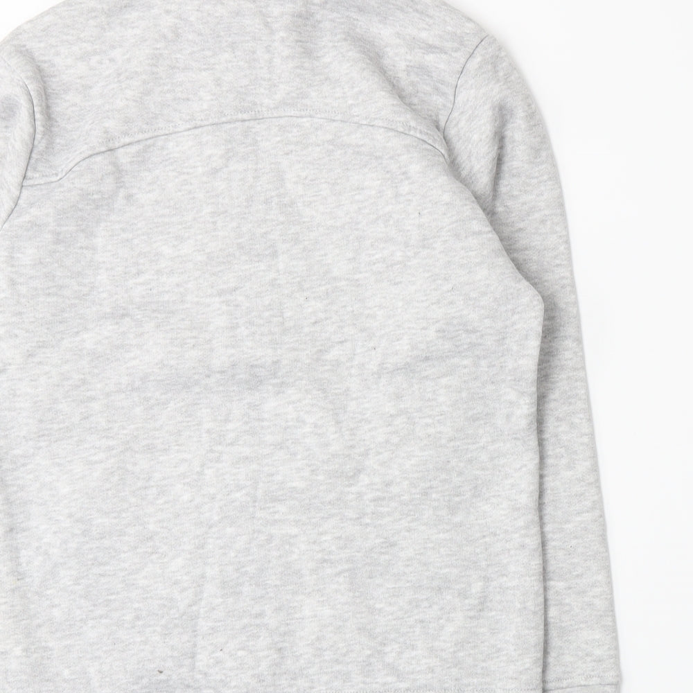 LA Gear Girls Grey  Jersey Full Zip Sweatshirt Size 13 Years