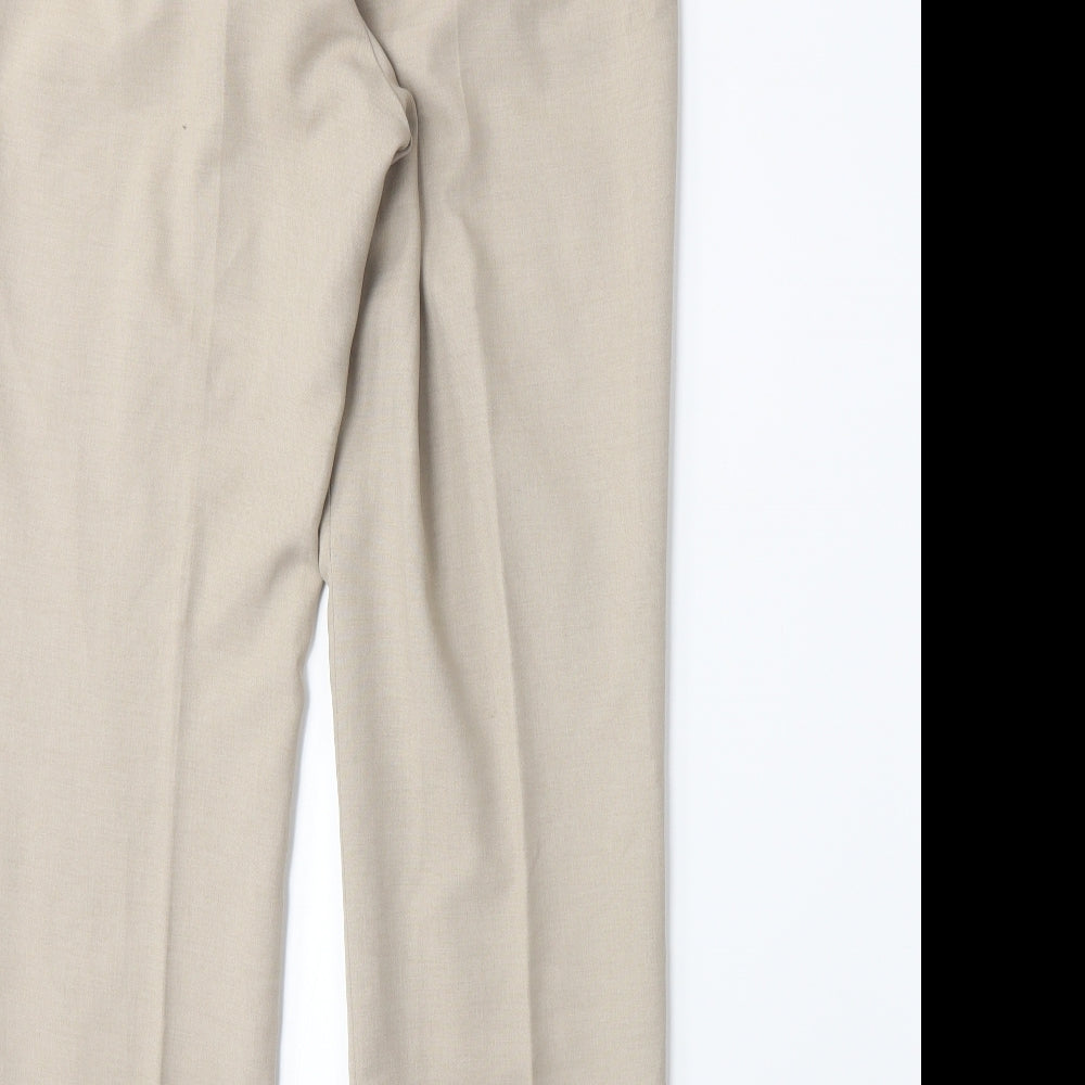 Debenhams Womens Beige   Trousers  Size 10 L28 in