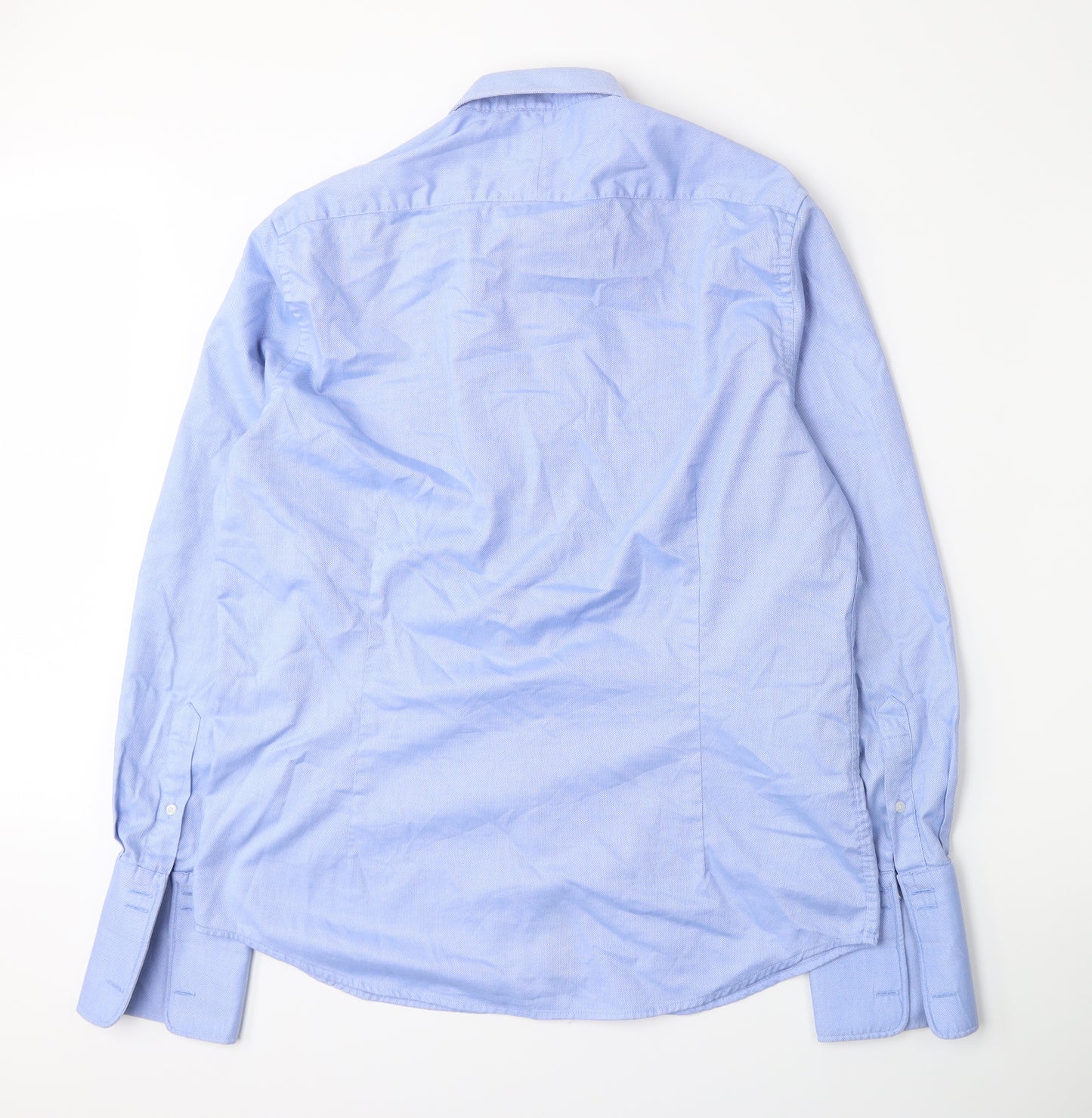 Osborne Mens Blue    Dress Shirt Size 16.5