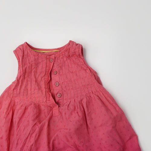 Marks and Spencer Girls Pink   A-Line  Size 12-18 Months