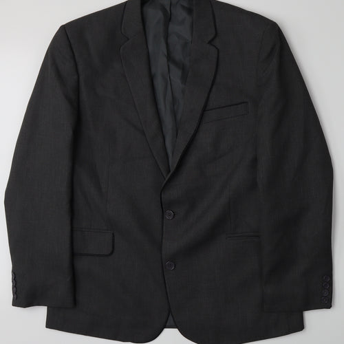 F&F Mens Grey   Jacket Suit Jacket Size L