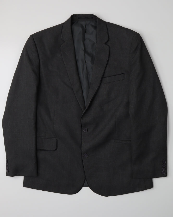 F&F Mens Grey Jacket Suit Jacket Size L