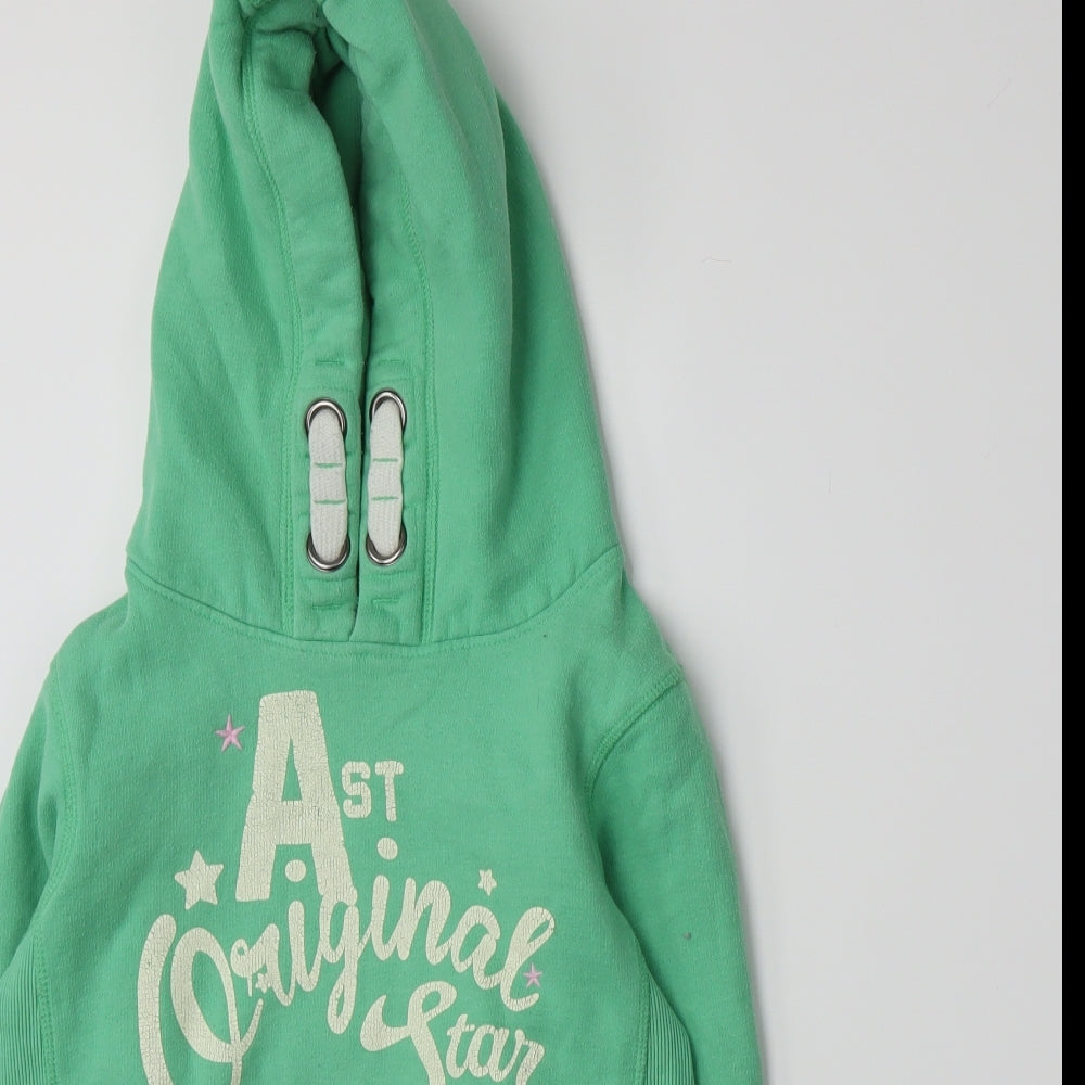NEXT Womens Green   Pullover Hoodie   - 11 Years
