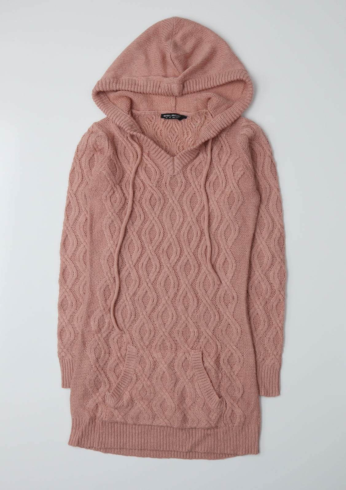 Select Womens Pink  Knit Pullover Jumper Size 6