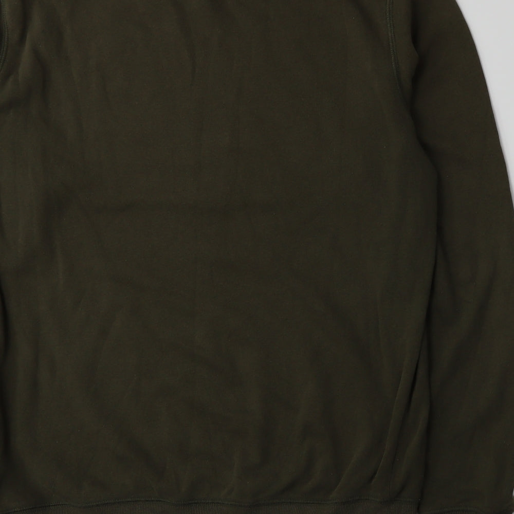 Divided by H&M Mens Green   Pullover Hoodie Size M