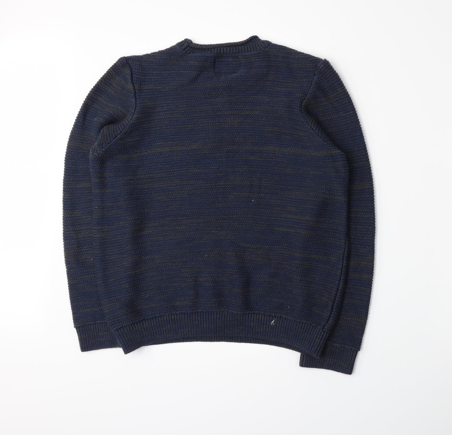Topman Mens Black  Knit Pullover Jumper Size S