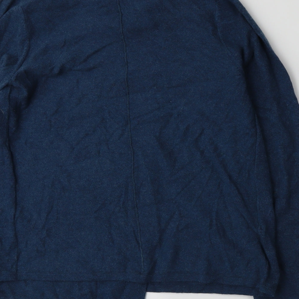 White Stuff Womens Blue  Knit Cardigan Jumper Size 12