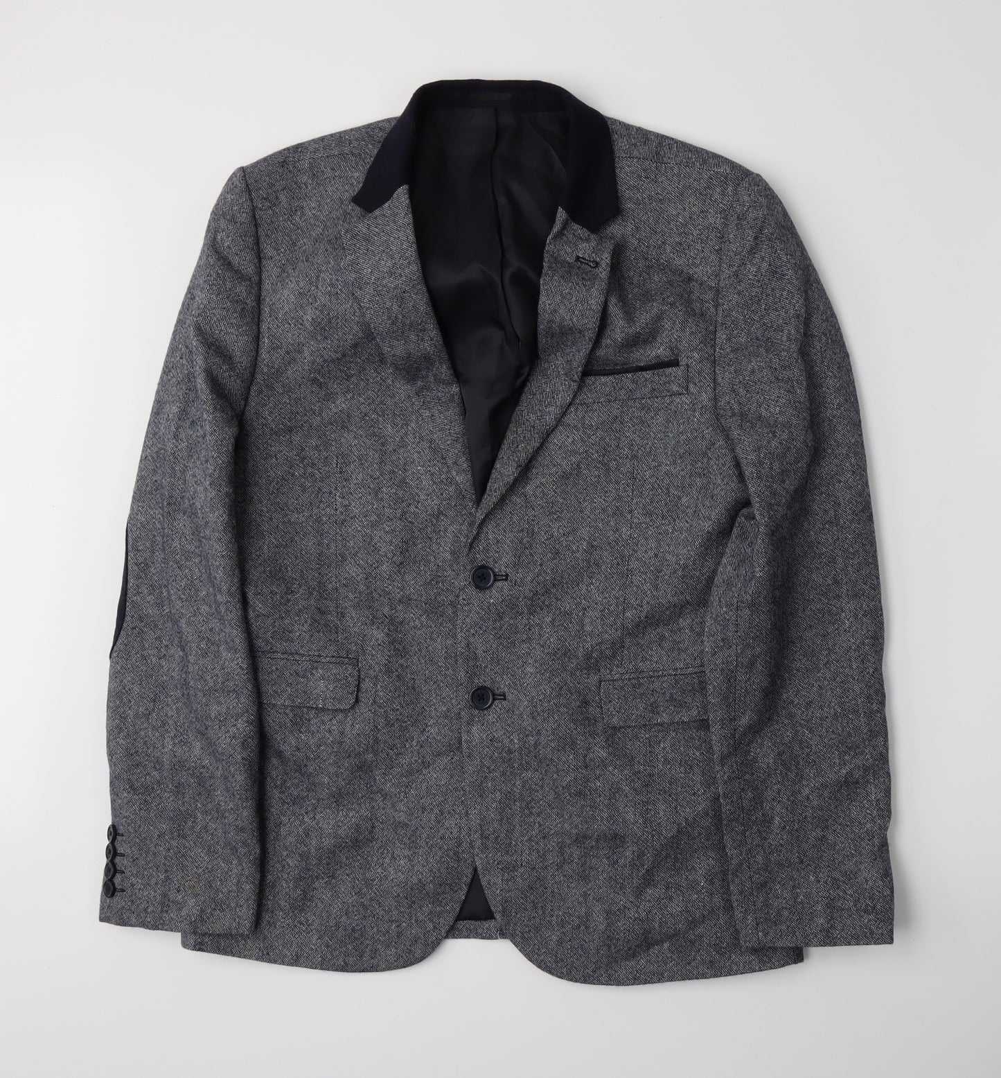 Cedar Wood State Mens Blue   Jacket Sport Coat Size M