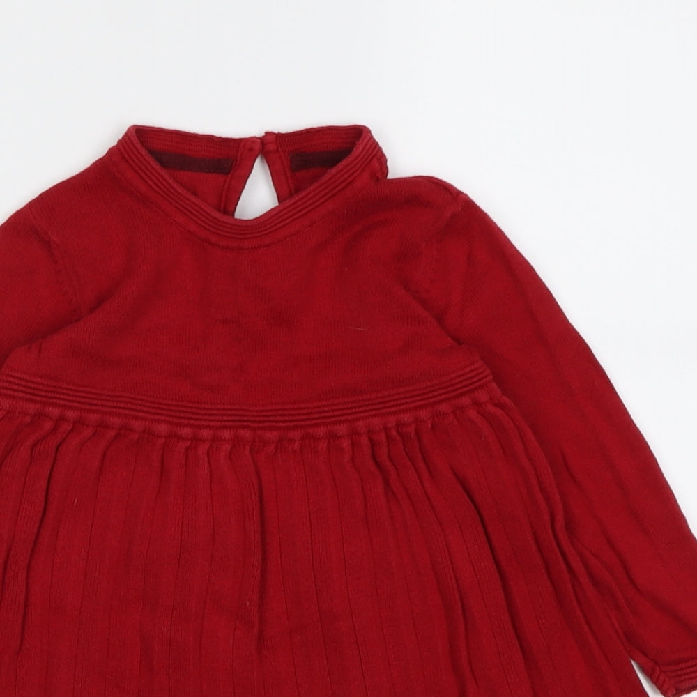 Marks and Spencer  Red   Fit & Flare  Size 18-24 Months