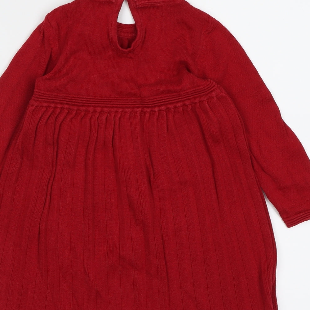 Marks and Spencer  Red   Fit & Flare  Size 18-24 Months