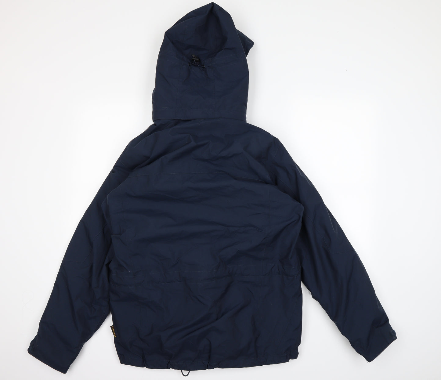 Jack Wolfskin Mens Blue   Rain Coat Coat Size S