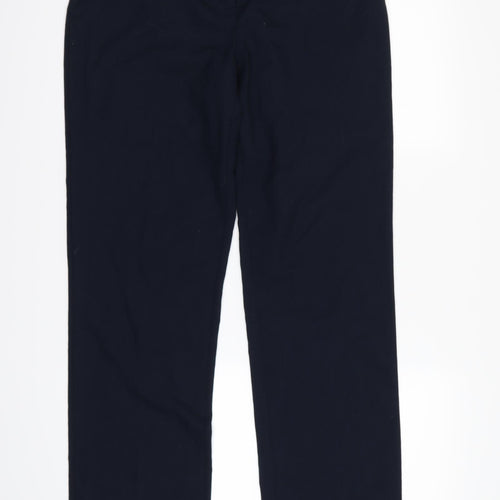 Papaya Womens Blue   Dress Pants Trousers Size 10 L30 in
