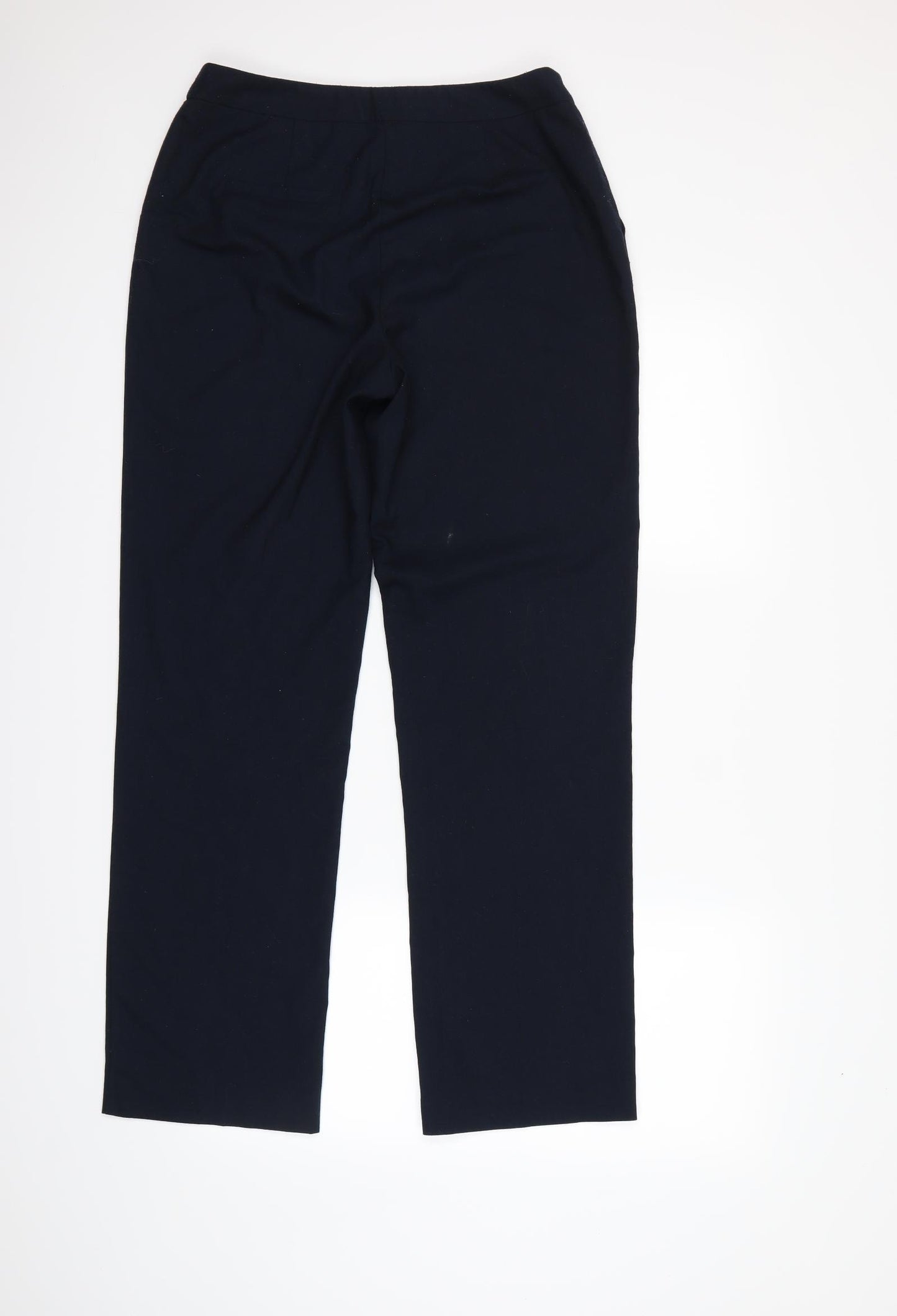 Papaya Womens Blue   Dress Pants Trousers Size 10 L30 in
