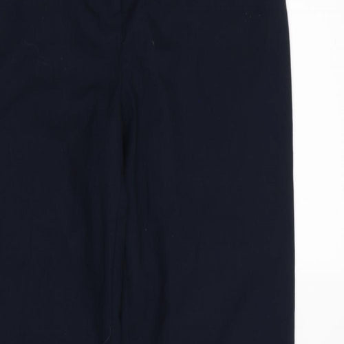 Papaya Womens Blue   Dress Pants Trousers Size 10 L30 in