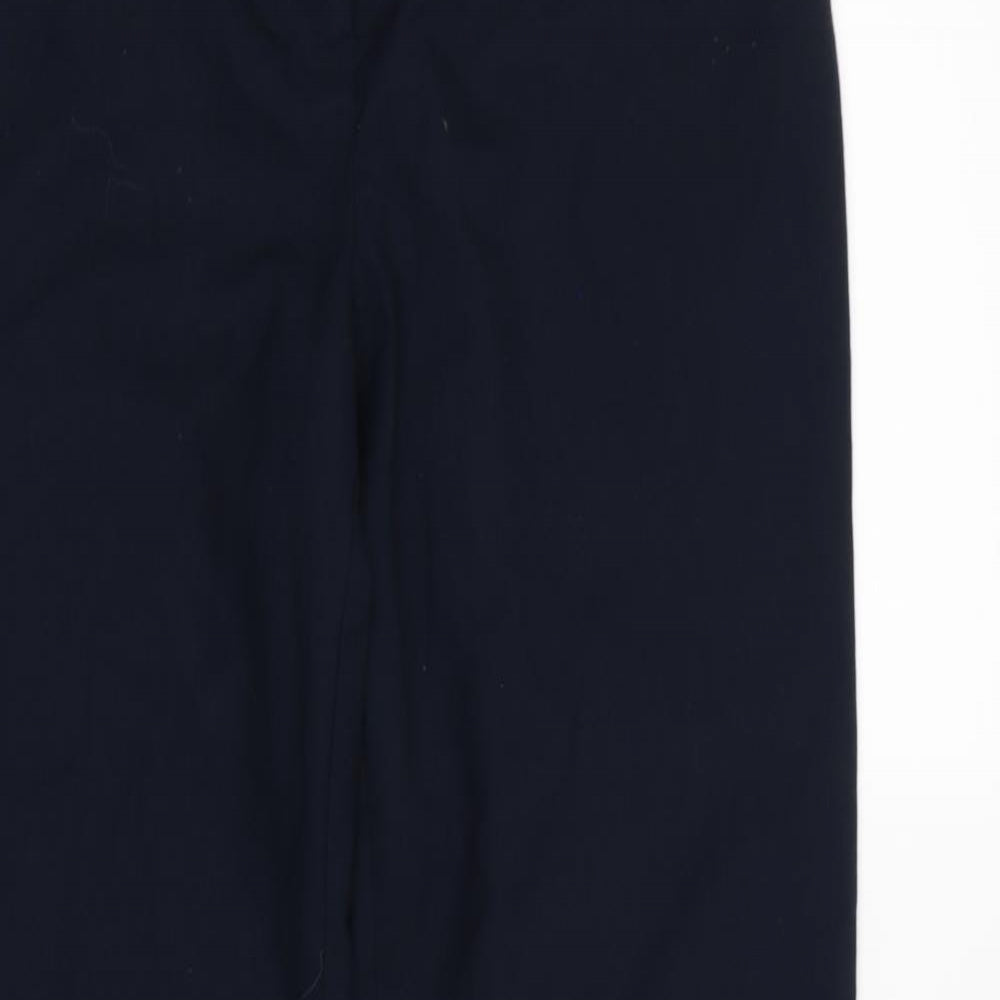 Papaya Womens Blue   Dress Pants Trousers Size 10 L30 in