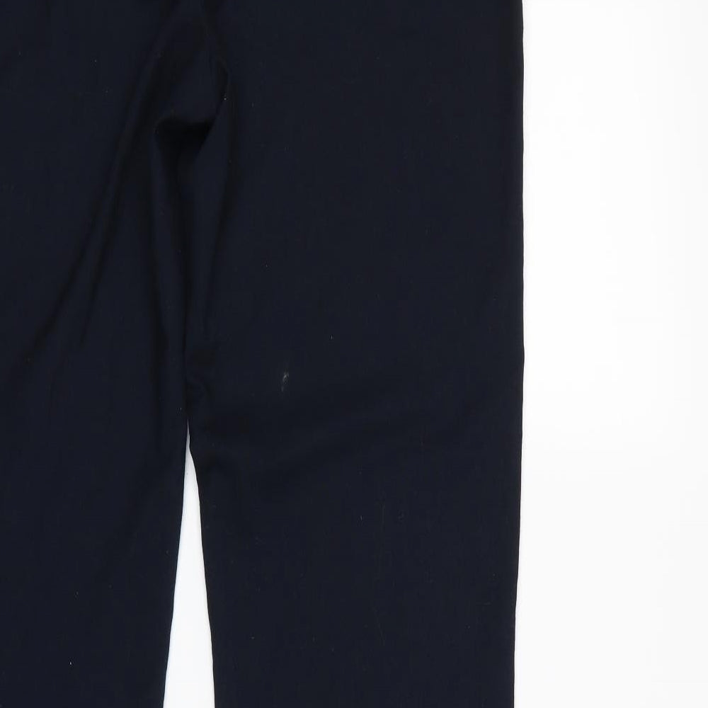 Papaya Womens Blue   Dress Pants Trousers Size 10 L30 in