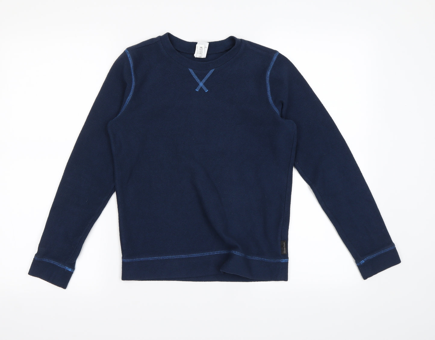 Quechua Boys Blue   Pullover Sweatshirt Size 14 Years