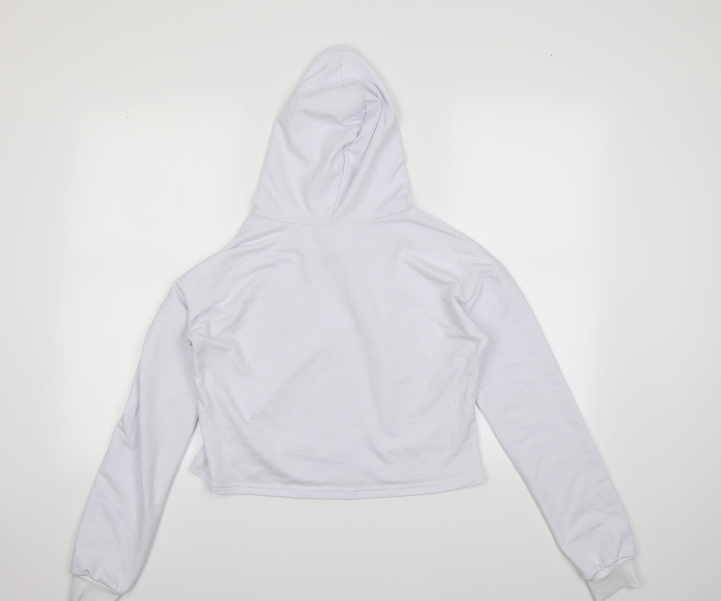 Preworn Womens White   Pullover Hoodie Size M
