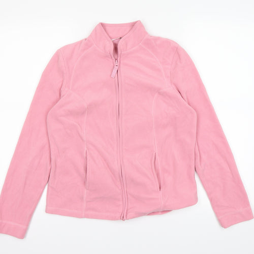 Sainsburys Womens Pink   Henley Jumper Size 10