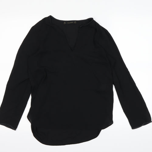 Zara Womens Black   Basic Blouse Size S