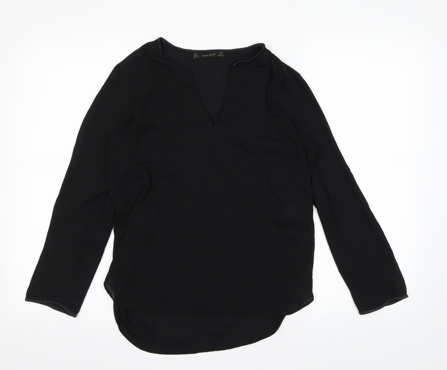 Zara Womens Black   Basic Blouse Size S