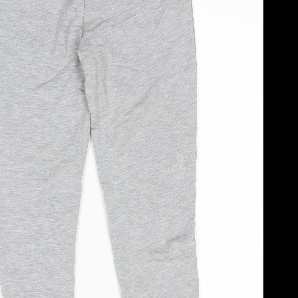 M&S  Girls Grey   Jogger Trousers Size 9-10 Years