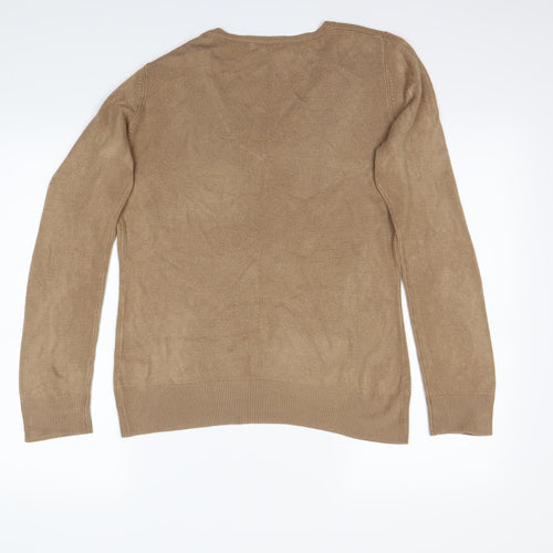 Sainsburys Womens Beige   Pullover Jumper Size 12