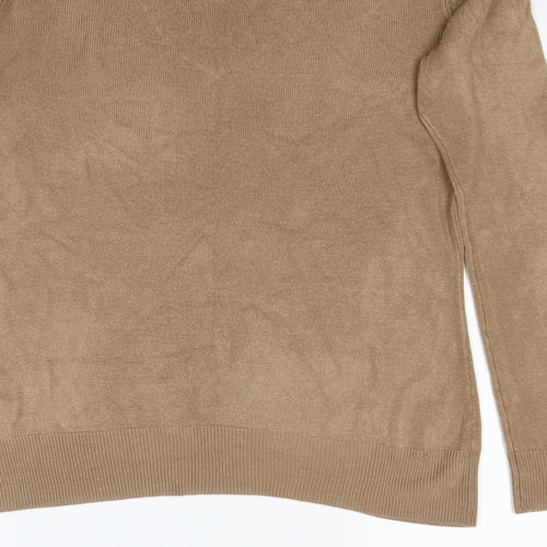 Sainsburys Womens Beige   Pullover Jumper Size 12