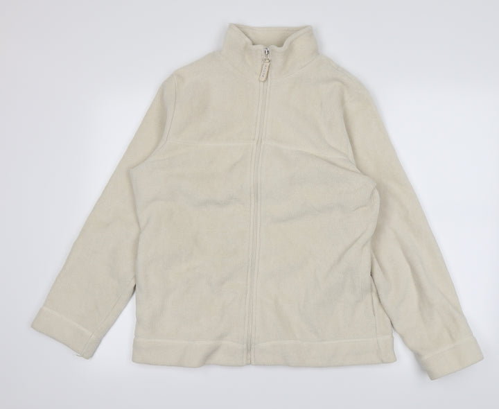 Active Girls Yellow   Full Zip Jumper Size 14-15 Years
