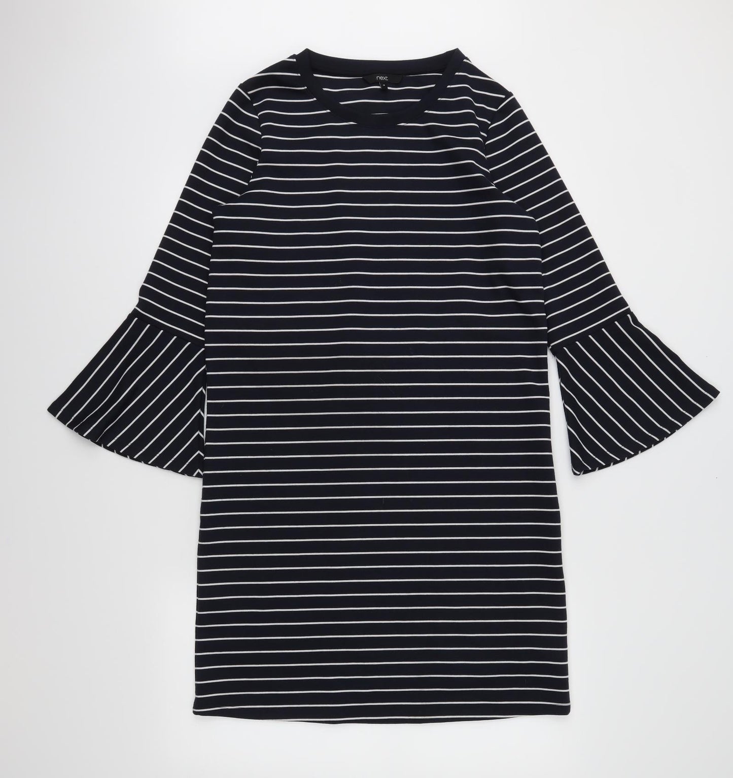 NEXT Womens Blue Striped  Shift  Size 10