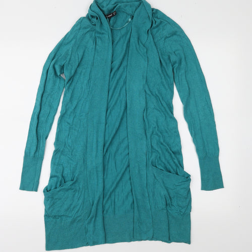 Atmosphere Womens Green  Knit Cardigan Jumper Size 10