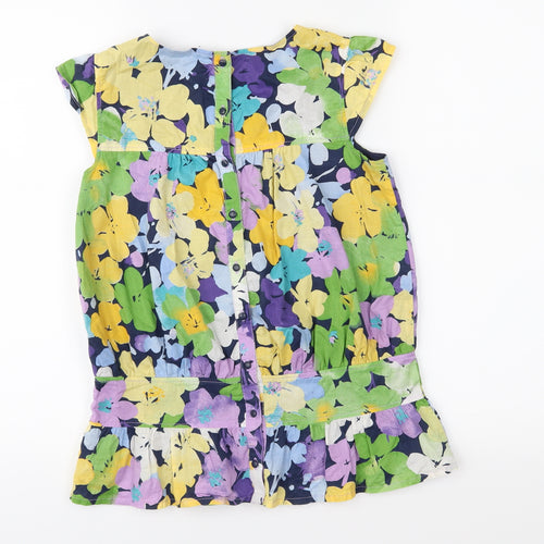 Gap Girls Multicoloured Floral  Basic Blouse Size 12-13 Years