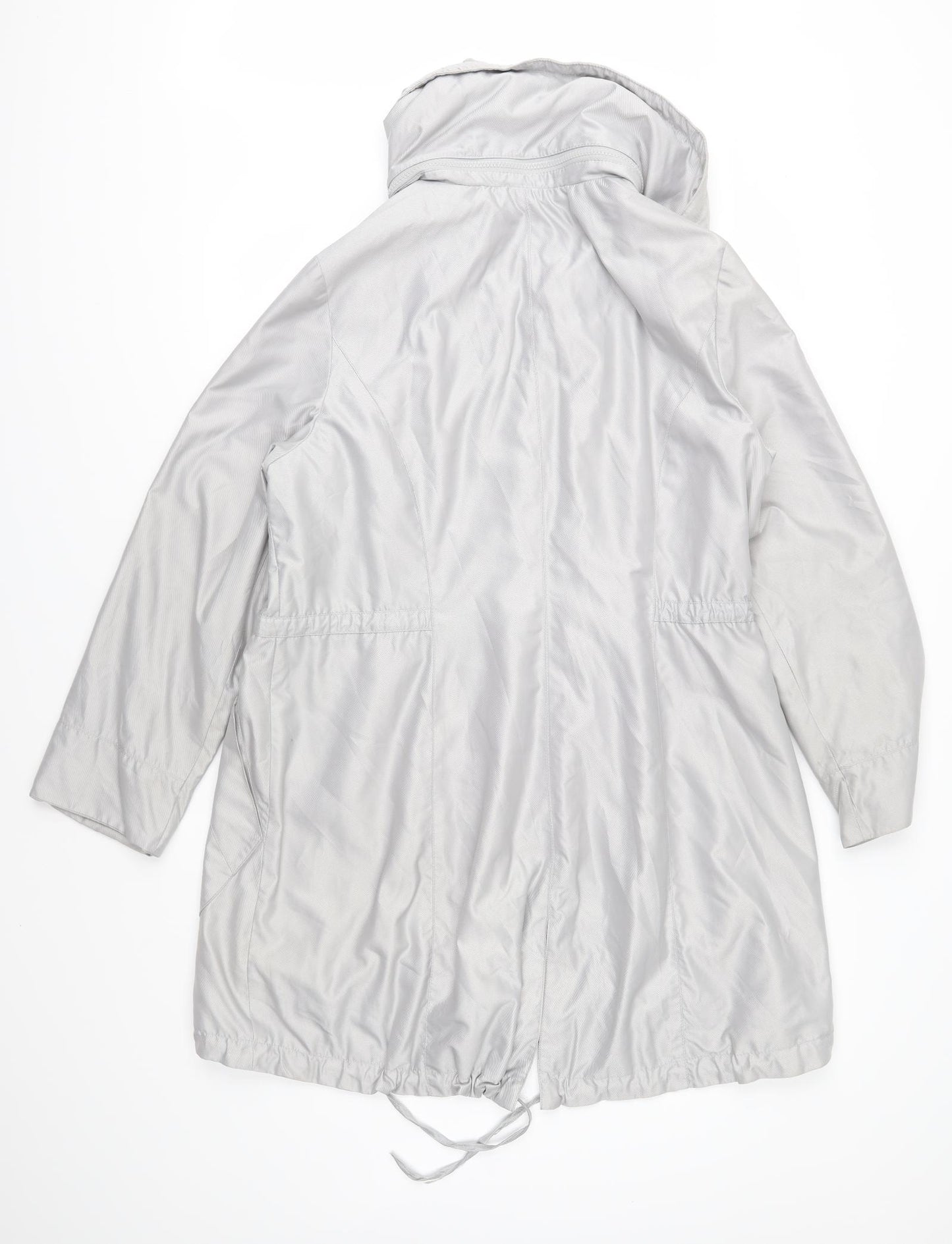 Kaliko Womens Grey   Anorak Coat Size 16