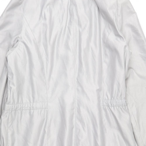 Kaliko Womens Grey   Anorak Coat Size 16