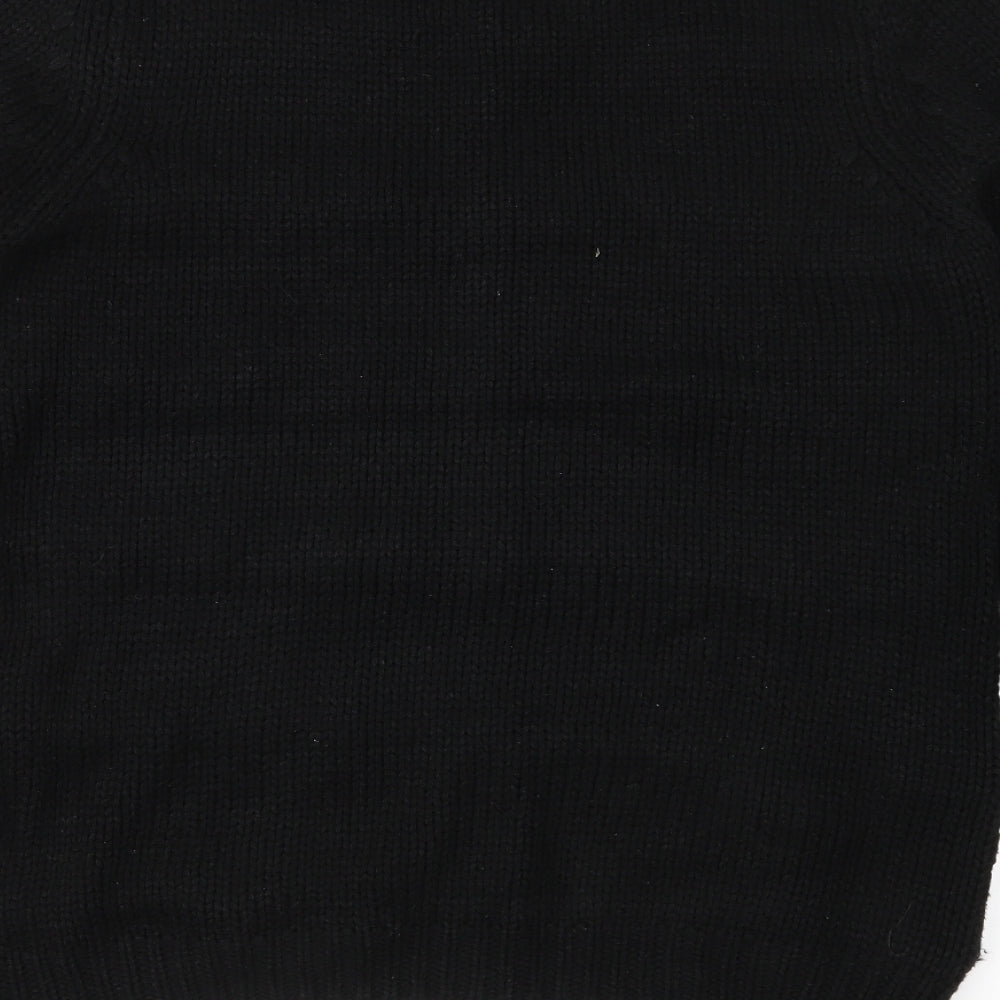 George Womens Black  Knit Pullover Jumper Size 18