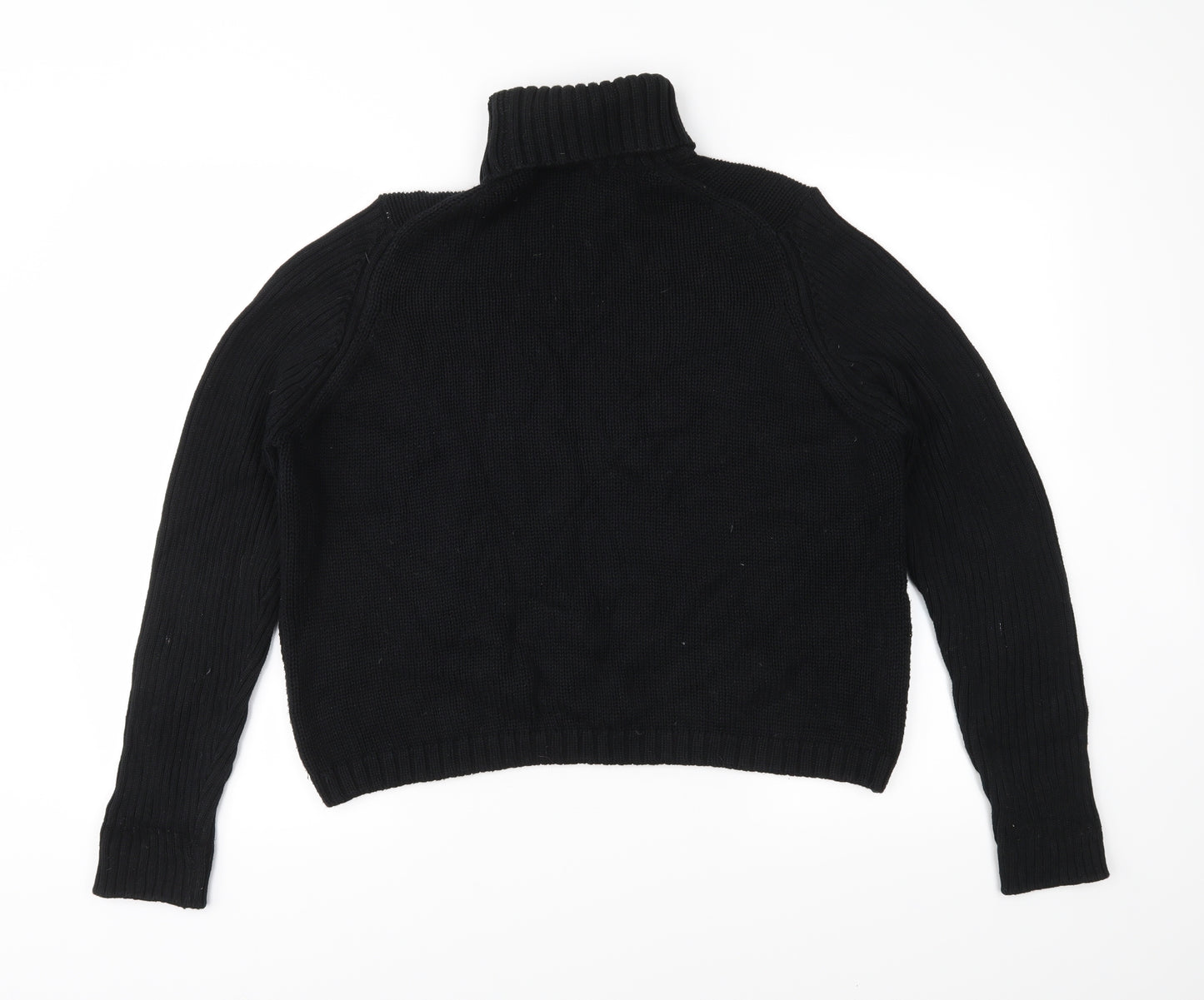 Jonelle Womens Black  Knit Pullover Jumper Size 16
